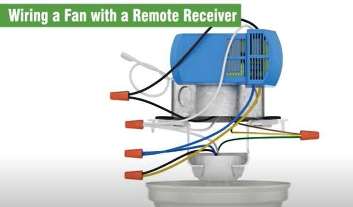 ceiling fan remote wiring diagram