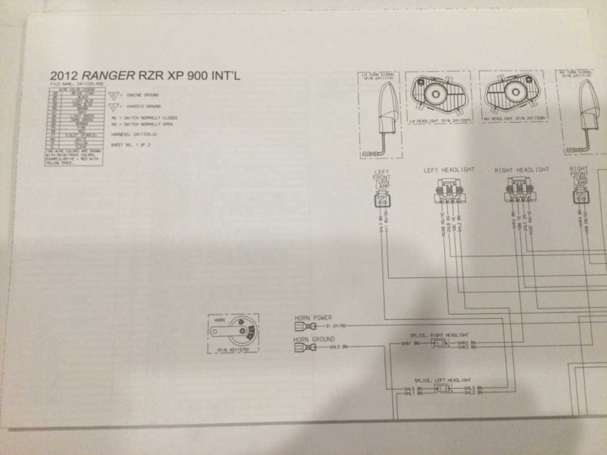 2015 polaris rzr 900 wiring diagram