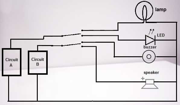 spdt switch circuit diagram
