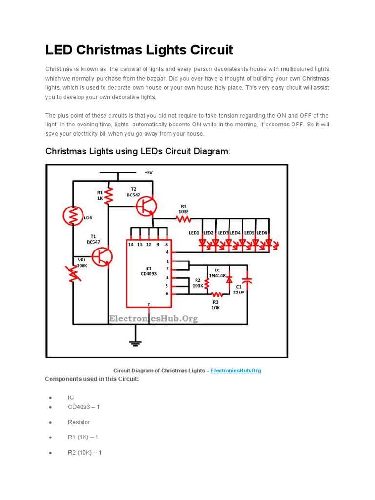christmas light schematic diagram christmas light schematic diagram