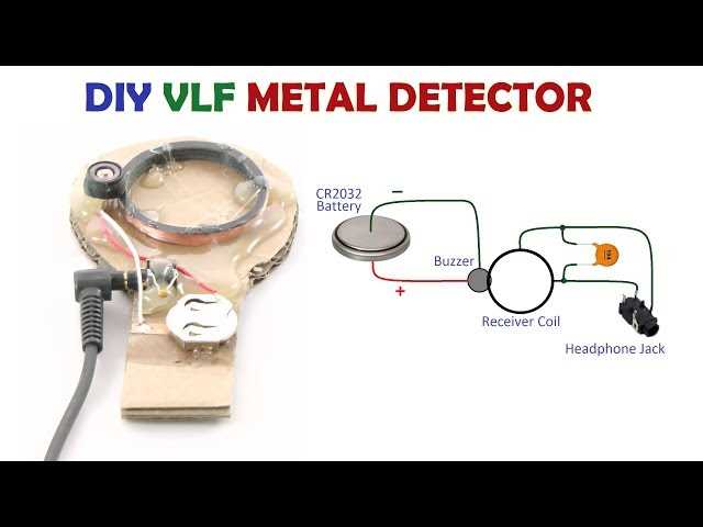 vlf metal detector circuit diagram