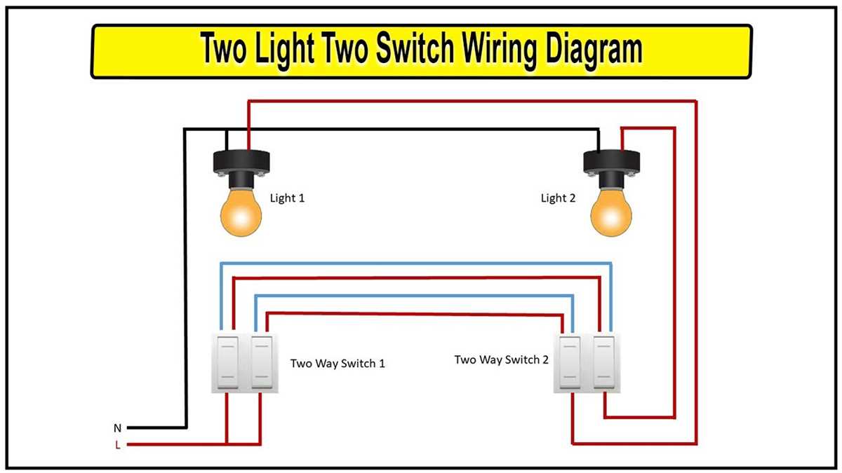 circuit diagram for two way light switch