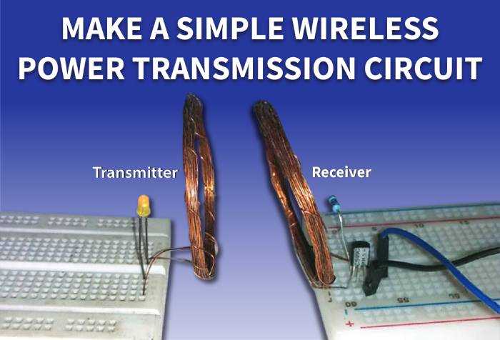 circuit diagram for wireless power transmission
