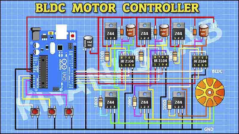 circuit diagram of bldc motor