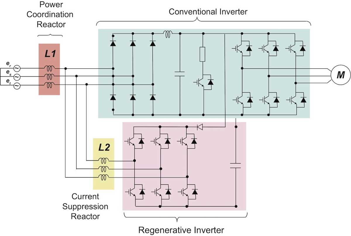 circuit diagram of regenerative braking system