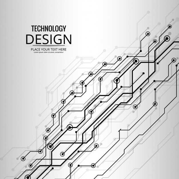 circuit diagram vector