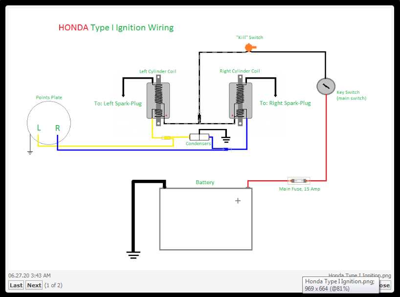basic motorcycle wiring diagram