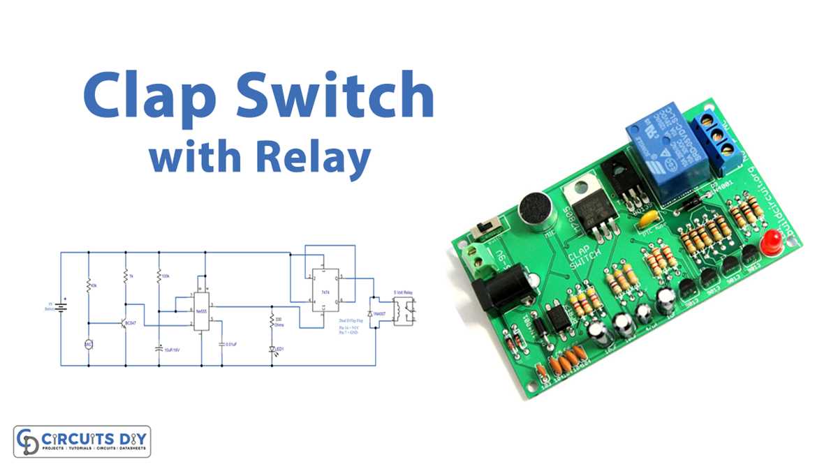 clap switch circuit diagram clap switch circuit diagram