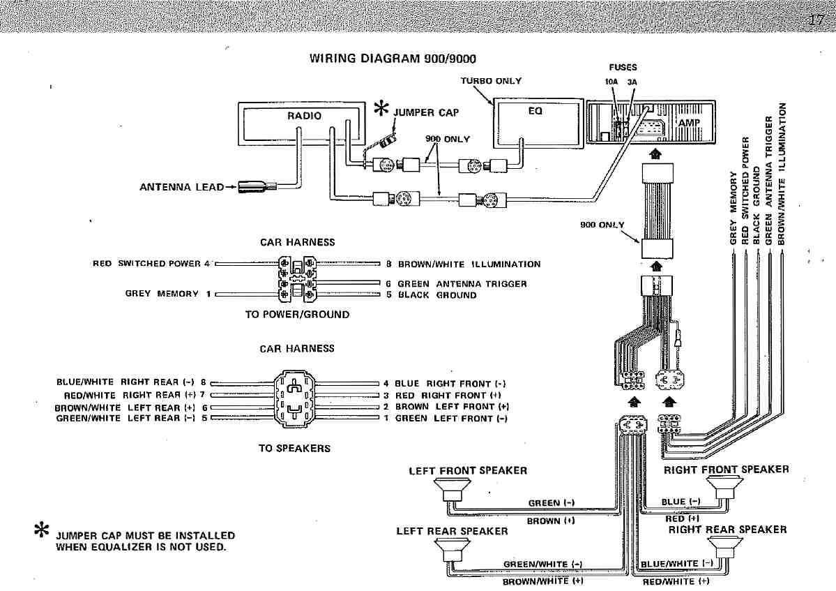 clarion radio wiring diagram