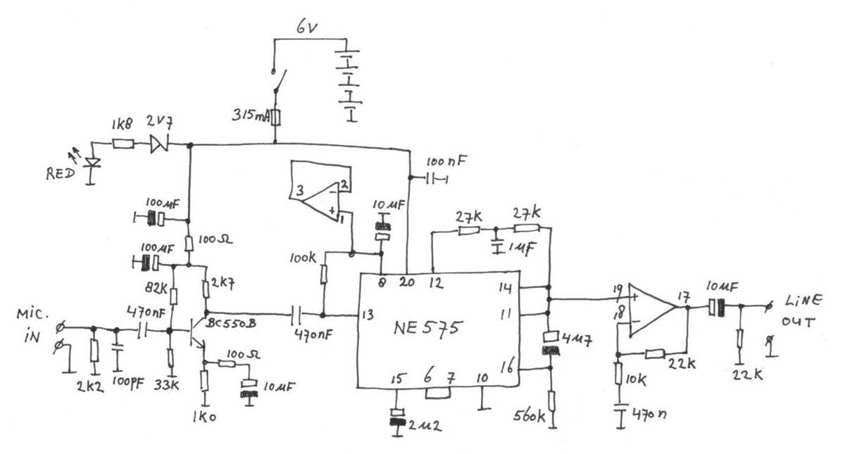 compressor circuit diagram