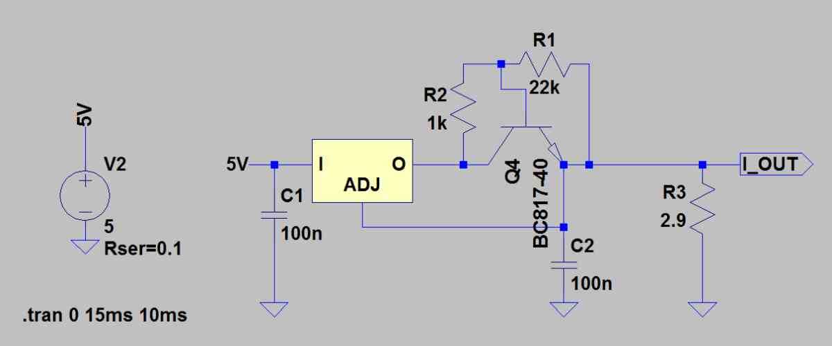 constant current circuit diagram