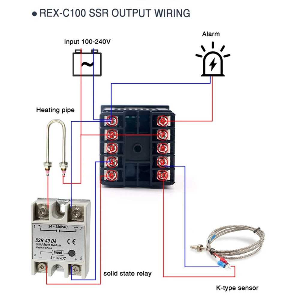 pid temperature controller wiring diagram pid temperature controller wiring diagram