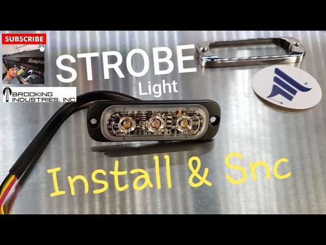 2 wire strobe light wiring diagram