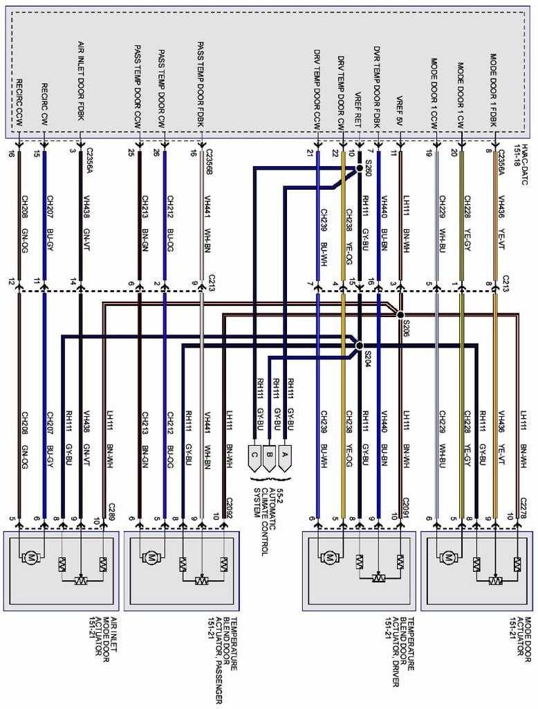 2012 ford escape ac wiring diagram