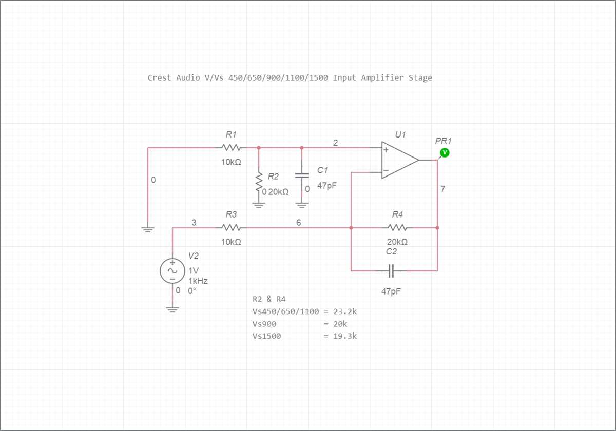 crest audio schematic diagrams