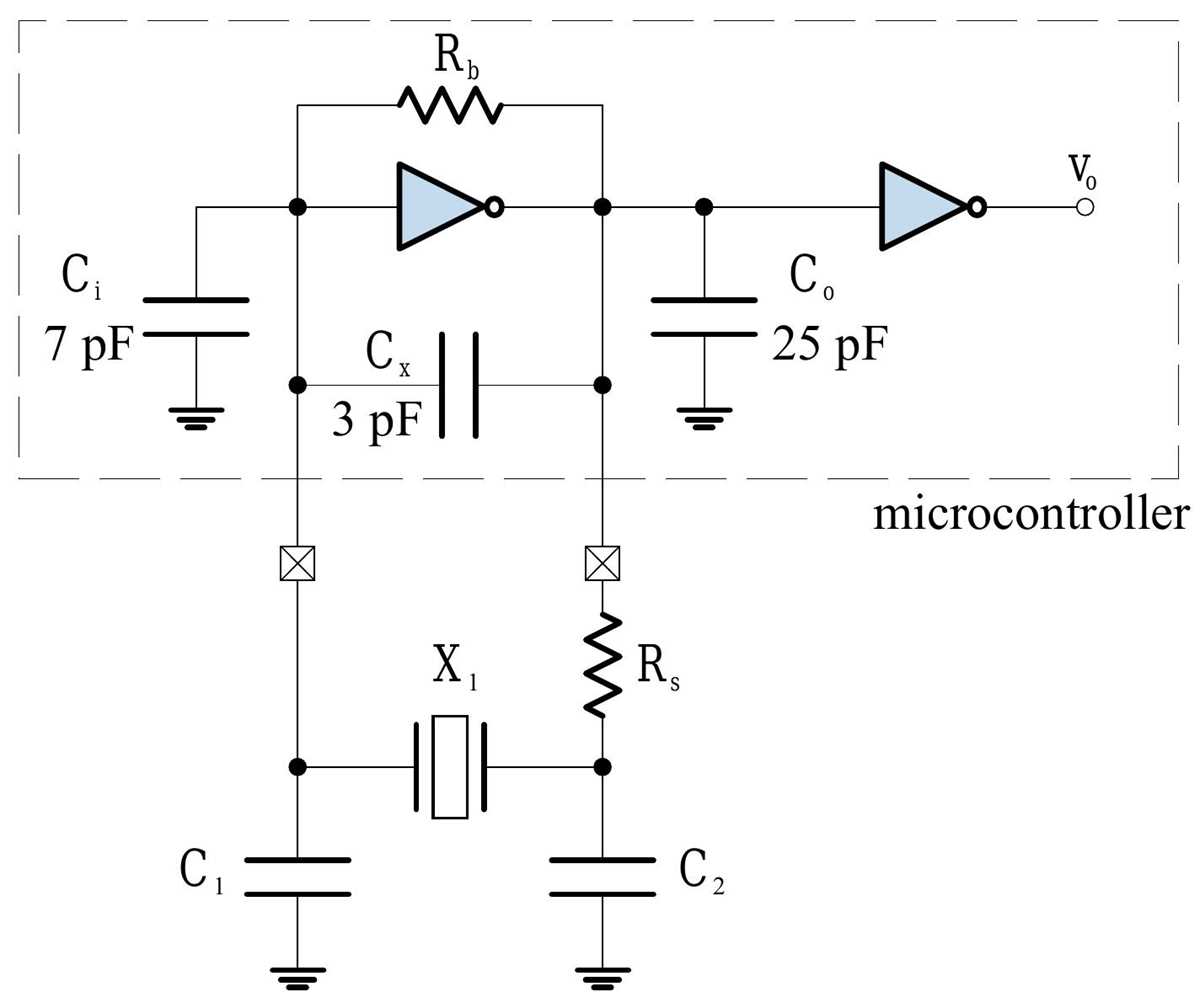 crystal oscillator circuit diagram