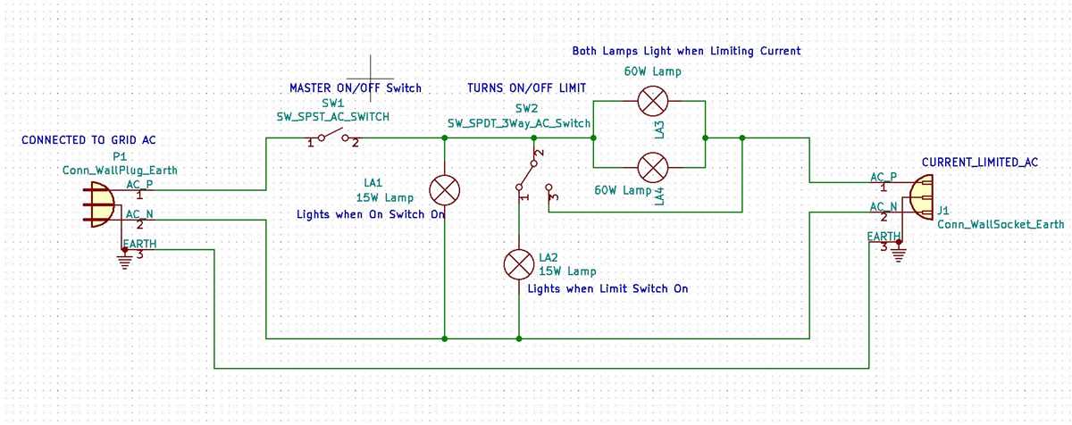 current limiter circuit diagram