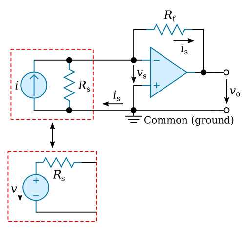 current to voltage converter circuit diagram