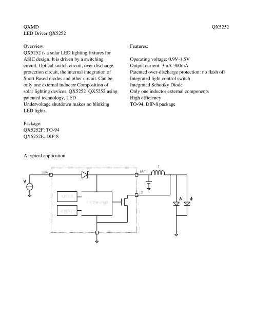 qx5252f circuit diagram qx5252f circuit diagram