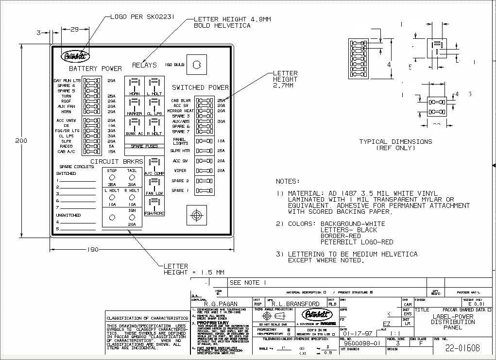 peterbilt radio wiring diagram free