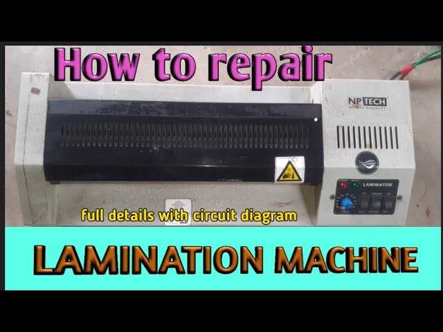 laminator circuit diagram