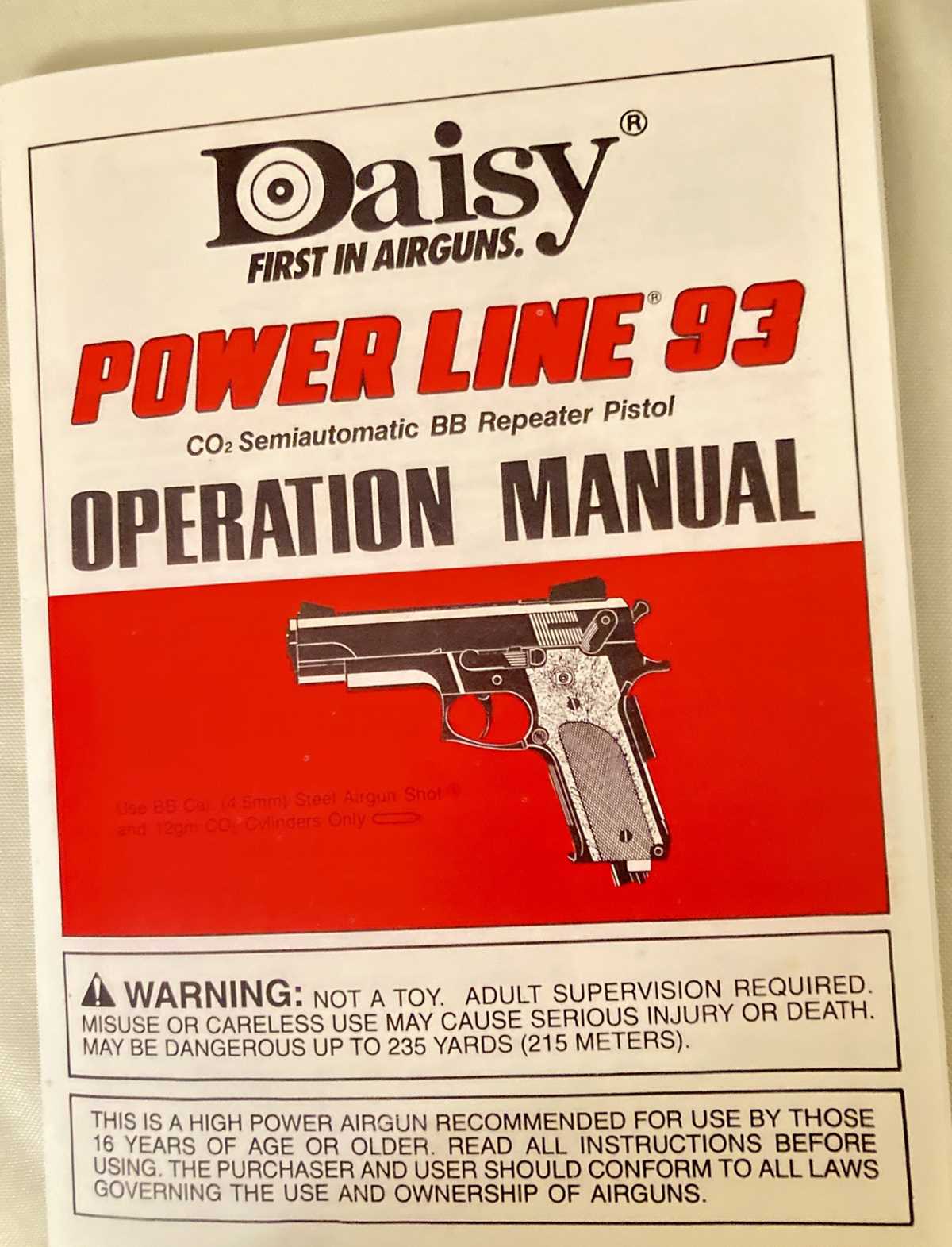 daisy model 93 schematic diagram