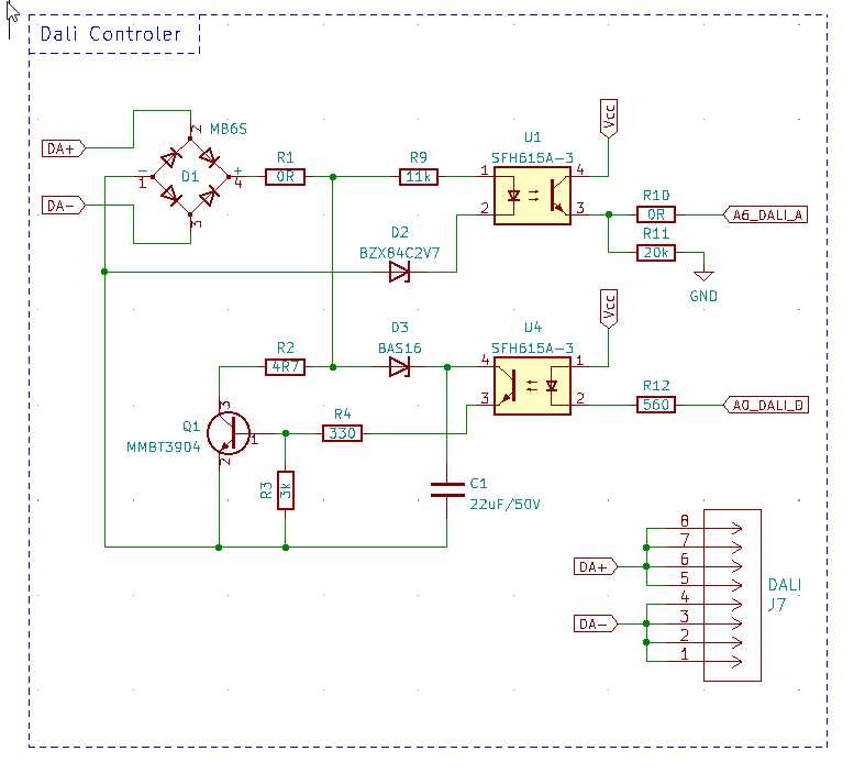 dali circuit diagram dali circuit diagram
