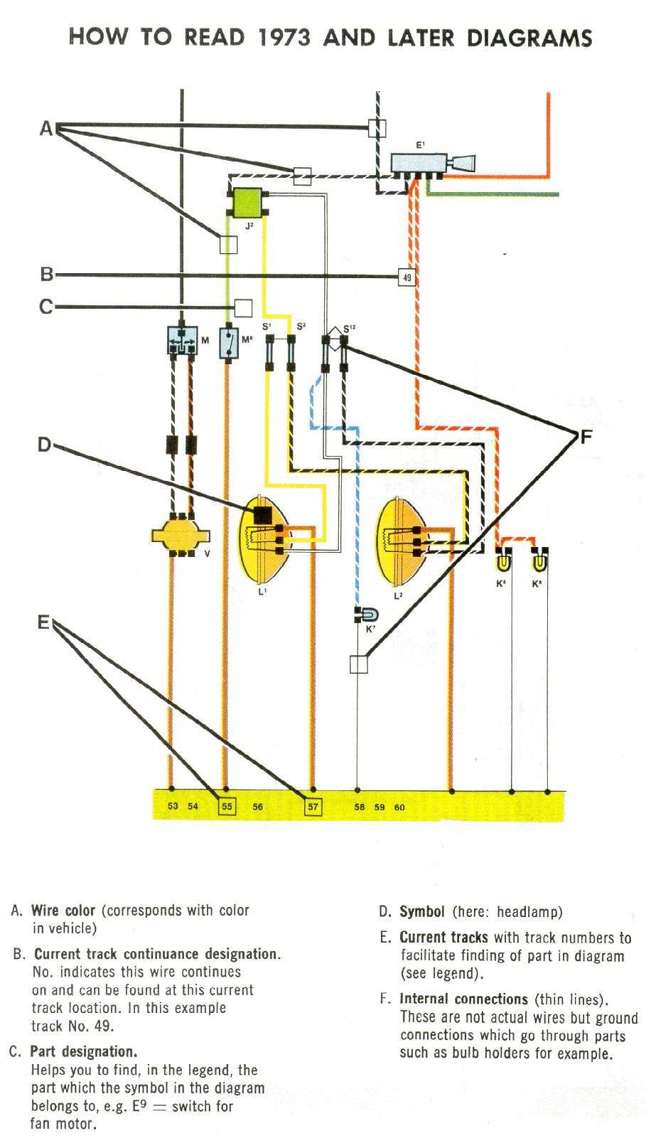 1974 super beetle wiring diagram