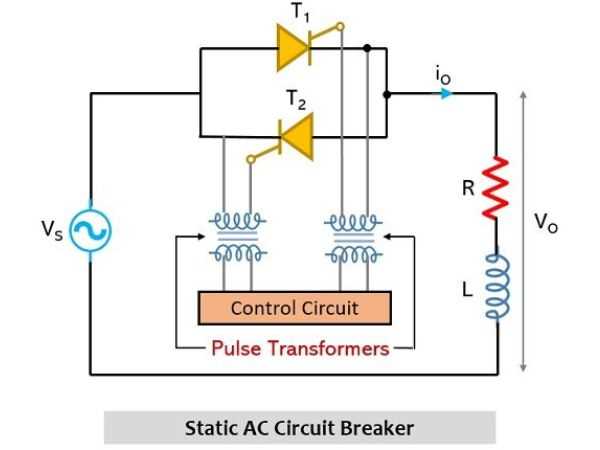 dc circuit breaker diagram