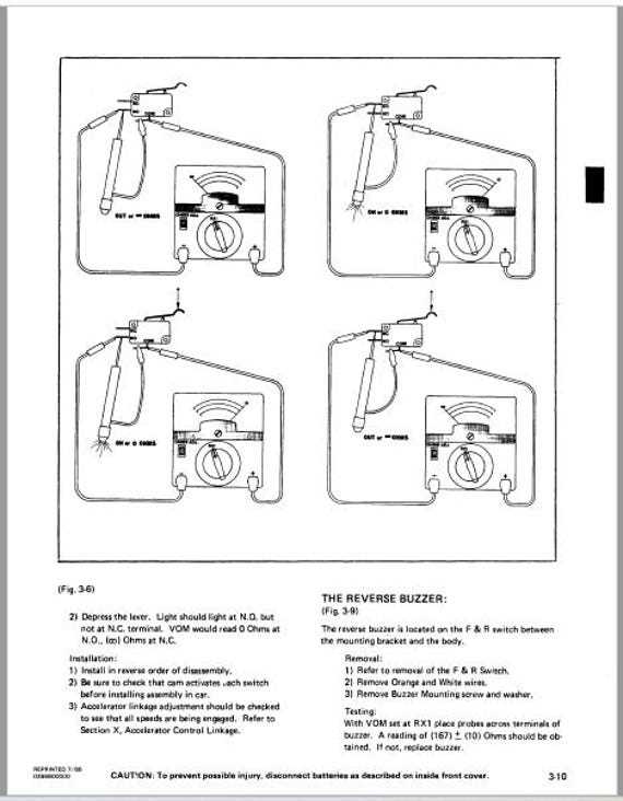 1985 club car wiring diagram
