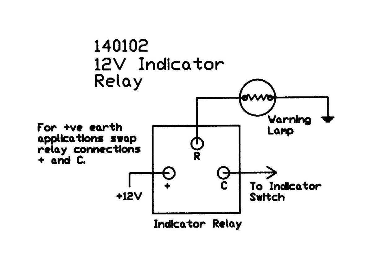 2 pin led flasher relay wiring diagram