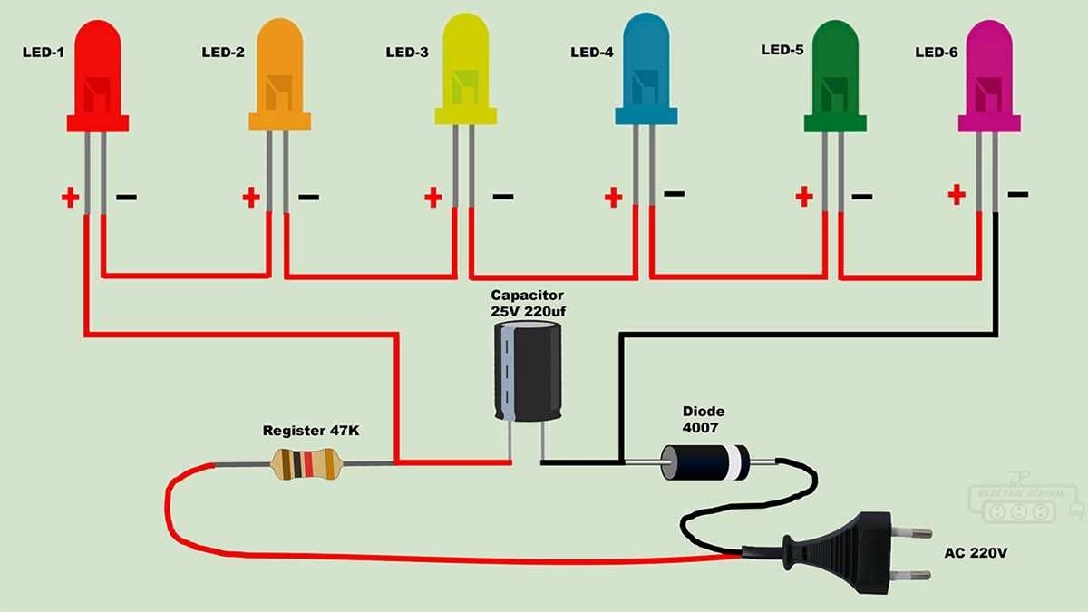 led light series circuit diagram led light series circuit diagram