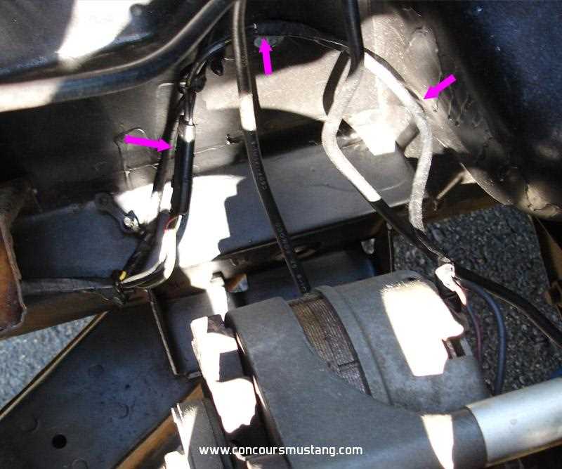 1966 ford mustang alternator wiring diagram