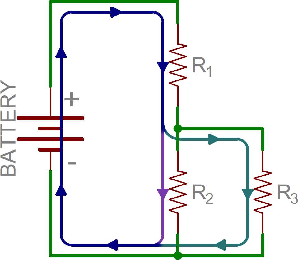 diagram of series circuit