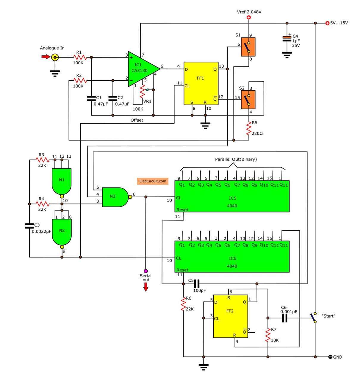 digital audio amplifier circuit diagram