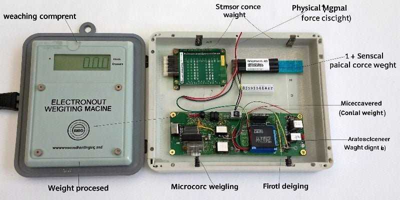 digital weighing scale circuit diagram