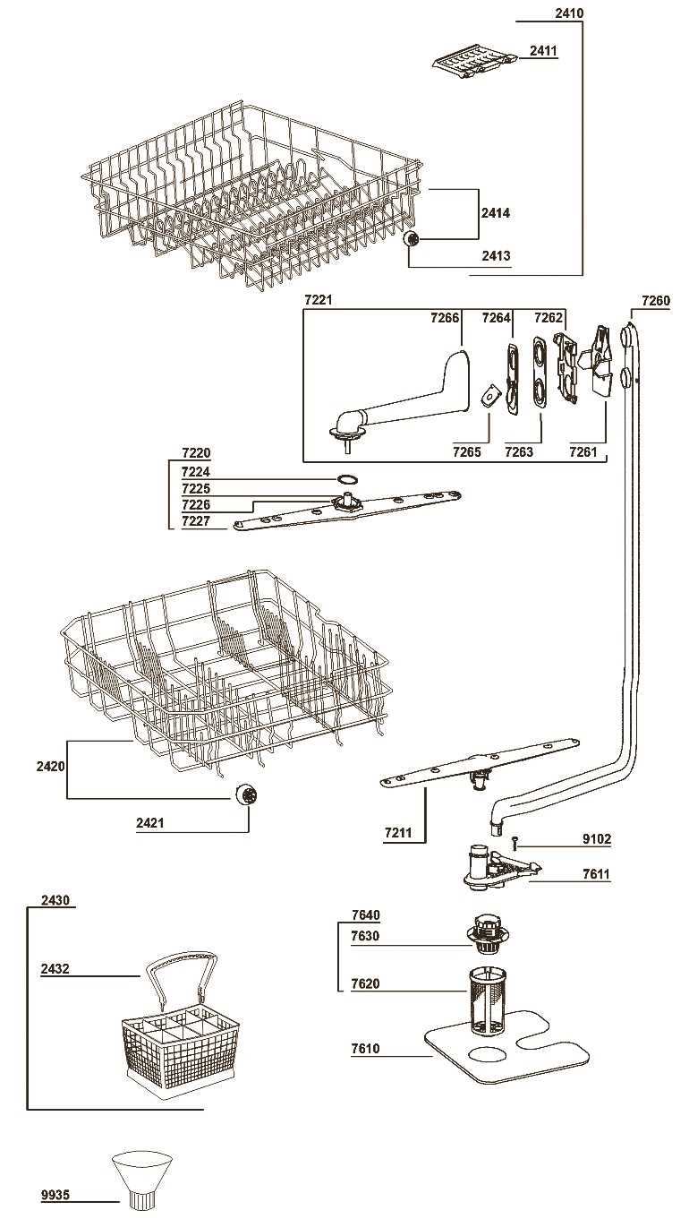 dishwasher circuit diagram