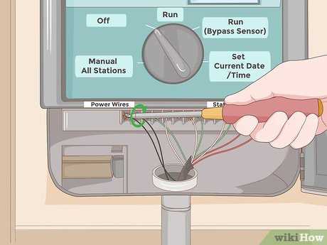 orbit sprinkler timer wiring diagram