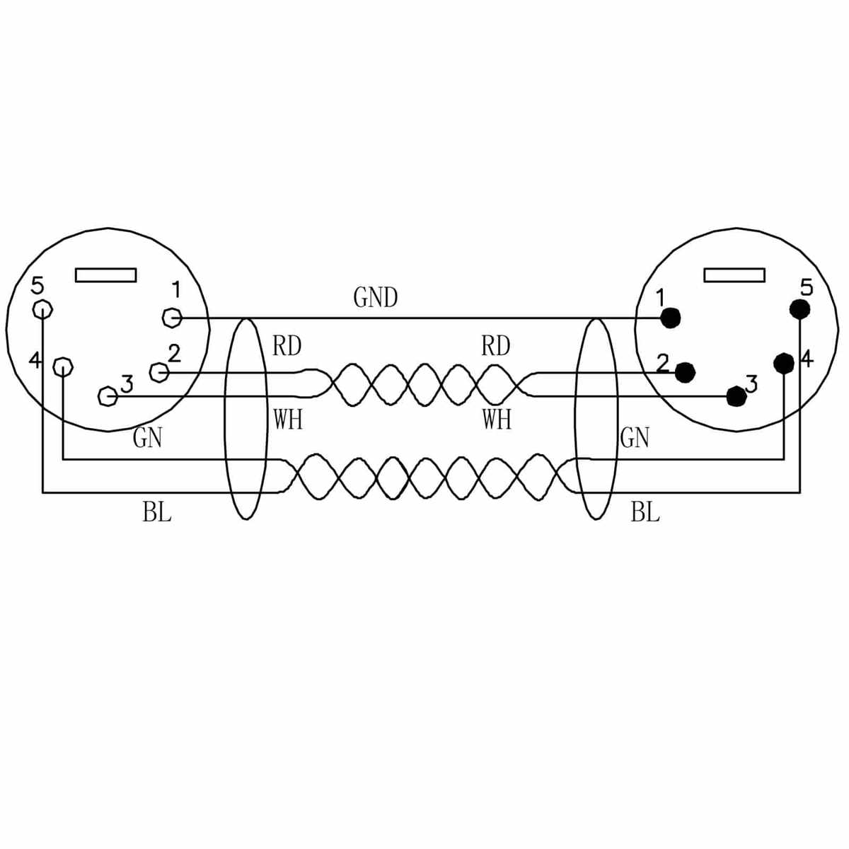 dmx 5 pin wiring diagram