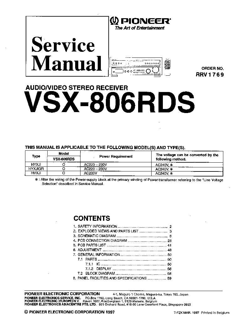 dortex sd 806 schematic diagram