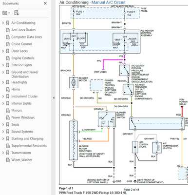 2003 ford ranger starter wiring diagram