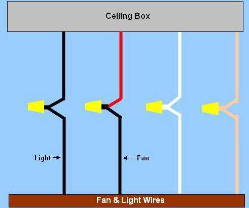 diagram of ceiling fan wiring