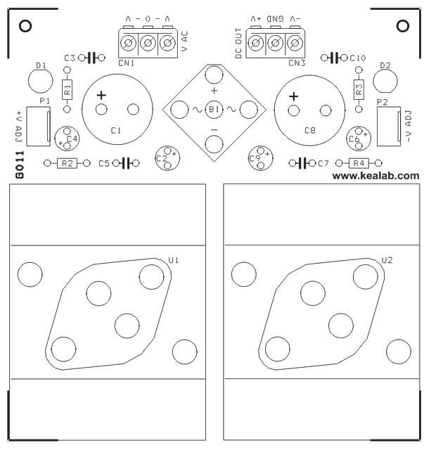 dual adjustable power supply circuit diagram dual adjustable power supply circuit diagram