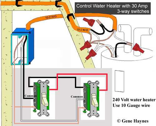 dual pole switch wiring diagram