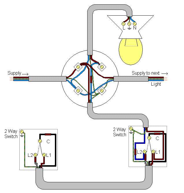 dual switch circuit diagram