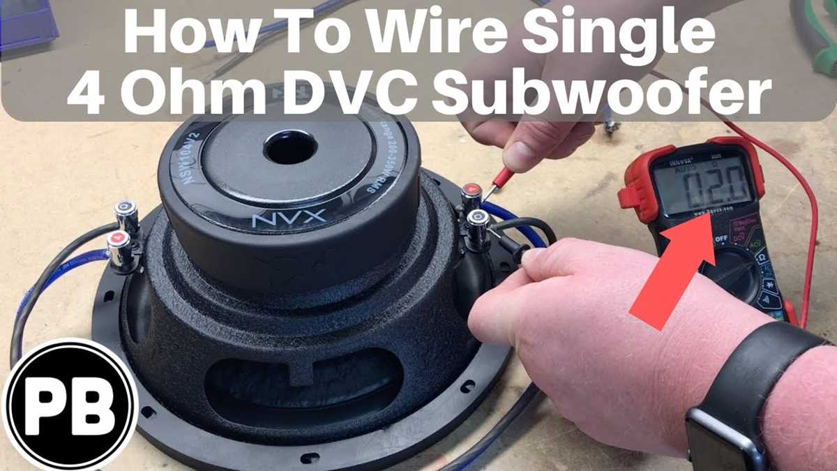 dual voice coil wiring diagram dual voice coil wiring diagram