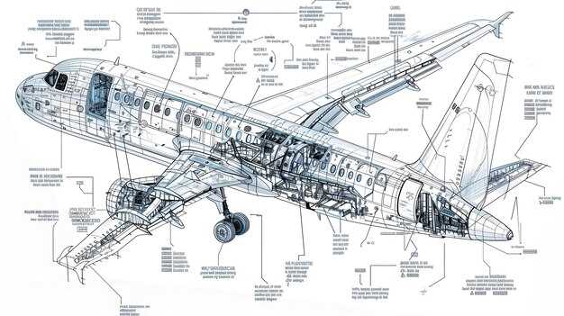 schematic diagram airplane pucture