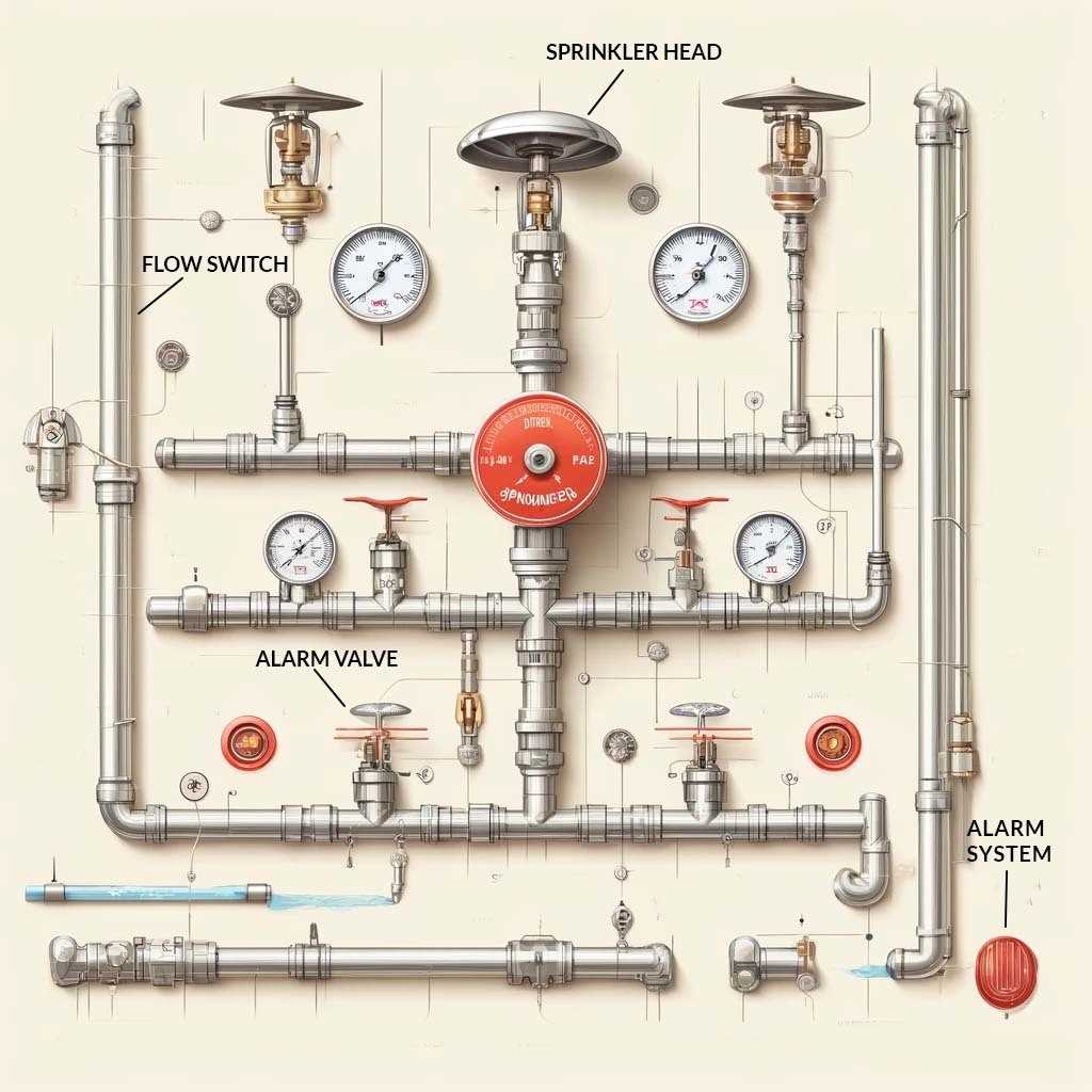 schematic diagram of fire sprinkler system schematic diagram of fire sprinkler system