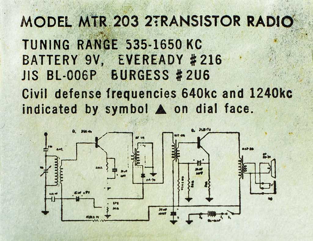 transistor radio schematic diagram transistor radio schematic diagram