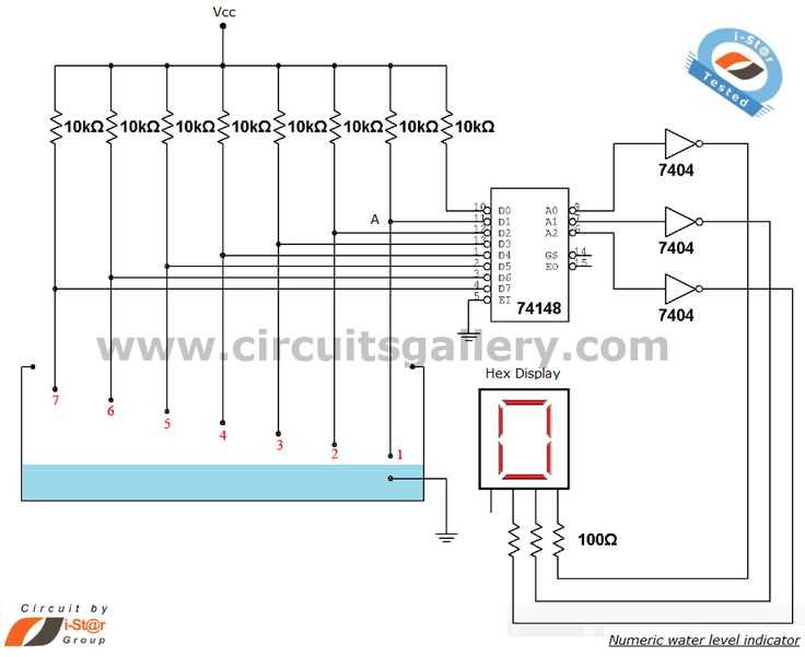 level sensor circuit diagram